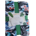 Tropical Paradise Foliage - Zebras Throw Blanket 50"x 60"