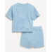 Short-Sleeve Pocket T-Shirt and Shorts Set for Baby 12-18 M