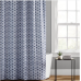 Simply Essential™ 72-Inch x 72-Inch Geo Petal Flower Shower Curtain in Blue