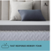 Allswell Memory Foam Mattress Topper infused with charcoal Full