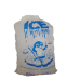 10 lb. Clear Plastic Ice Bag with Ice Print - 1000/Case