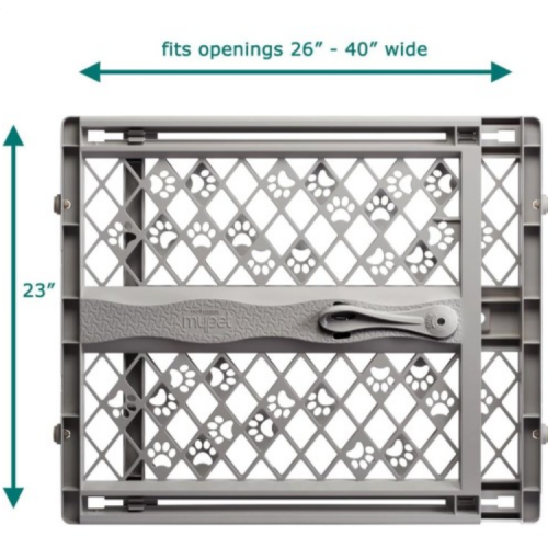 MYPET North States 40” Paws Portable Pet Gate: Made In USA