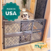 MYPET North States 40” Paws Portable Pet Gate: Made In USA