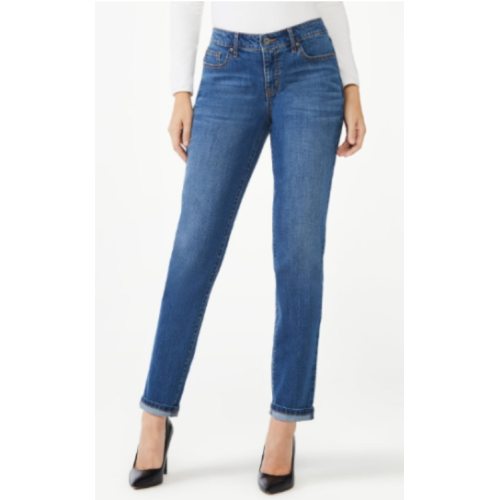 Sofia Jeans Women's Bagi Boyfriend Mid-Rise Jeans