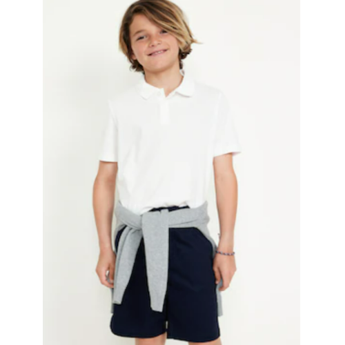 Short-Sleeve Polo Shirt for Boys M (8)