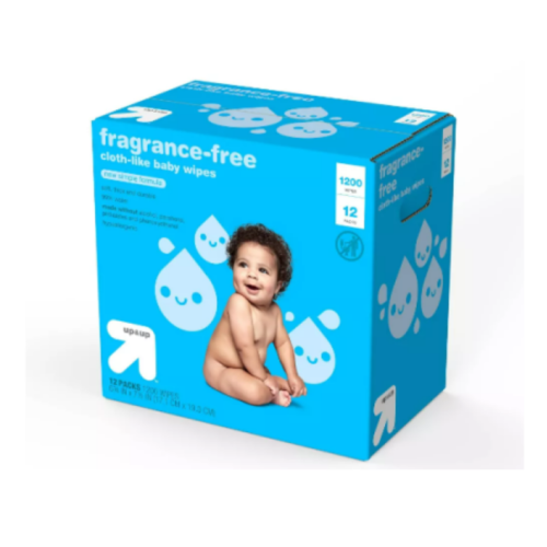 Fragrance-Free Baby Wipes - up & up™ pack of 12