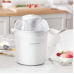 NO SALT/ICE NEEDED! Amazon Basics 1.5 Quart Automatic Homemade Ice Cream Maker