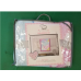 2 Piece Crib Bedding Set Pink 1 Comforter 1 Plush Baby Blanket Born Loved