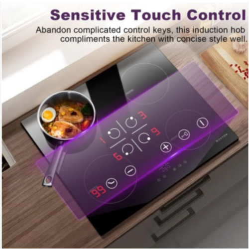 NOXTON 4 cooking zone built-in induction hob with sensor control