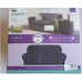 SmartFit Stretch Loveseat Slipcover - 2 Piece, Gray, Sure Fit Cover Zenna Home