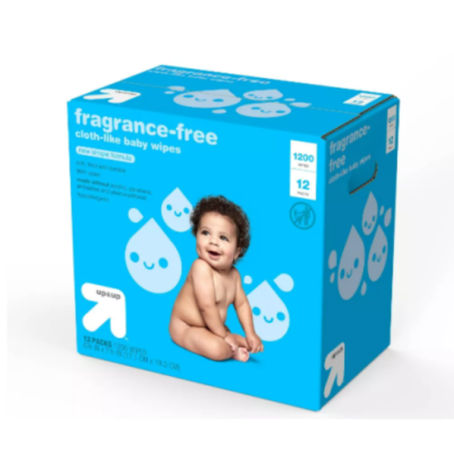 Fragrance-Free Baby Wipes - up & up™ pack of 12