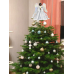 Holiday Time LED 12'' GOLD Fiber Optic Angel Christmas Tree Topper LED LIGHT