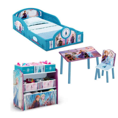 Frozen 4-Piece Room-in-a-Box Toddler Bedroom Set