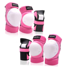 6 In 1 Protective Gear Knee Pads Adjustable Set For Kids Knee And Elbow Pads