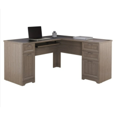 Magellan 59"W L-Shape Corner Desk, Gray