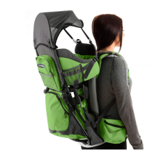 Hiking Baby Carrier Backpack - Comfortable Baby Backpack Carrier - Toddler Hiking Backpack Carrier - Child Carrier Backpack System with Diaper Change Pad, Insulated Pocket + Rain and Sun Hood