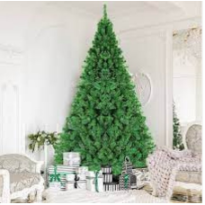 6ft Pre-Decorated Premium Artificial Christmas Tree for Home, Office, Party Decoration