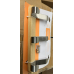 Wall mounted Wood and Metal 3-Hook Rack