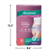 Assurance Womens Incontinence & Postpartum Underwear, XL , Maximum Absorbency (36 Count)