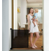 EasyBaby Retractable Baby Gate, 33" Tall, Extends up to 55'' Wide, Black/Child Safety Baby Gates, Pet Retractable Gates for Stairs, Doorways, Hallways, Indoor and Outdoor