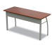 Linea Italia Trento Line Rectangular Desk, 59.13w X 23.63d X 29.5h, Cherry