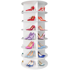 Weinstein storage Rotating shoe rack 360° original, Spinning shoe rack, original 7-tier hold over 35 pairs of shoes, Rotating shoe rack tower, Lazy susan, Reloving, Shoe rack