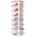 Weinstein storage Rotating shoe rack 360° original, Spinning shoe rack, original 7-tier hold over 35 pairs of shoes, Rotating shoe rack tower, Lazy susan, Reloving, Shoe rack