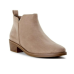 Time and Try Women's Faux Suede Ankle Boots wide width available