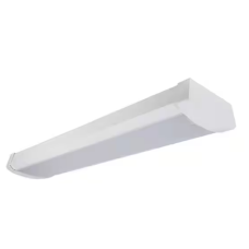 4 ft 4000 Lumens Integrated LED White Wraparound Light 4000K Bright White