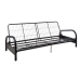 DHP Vermont Metal Futon Frame, Classic Design, Full Sized - Black