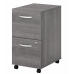 Bush Business Furniture Studio C 2-Drawer Mobile Vertical File Cabinet, Letter/Legal Size, Lockable, Gray