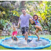 Fixget Inflatable Splash Pad Sprinkler for Kids Wading Pool, Large 68" Round Summer Outdoor Water Toys