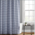 Simply Essential™ 72-Inch x 72-Inch Geo Petal Flower Shower Curtain in Blue