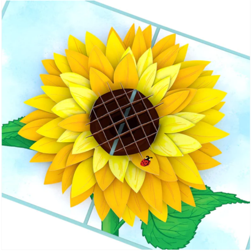 Lovepop Sunflower Bloom Pop-Up Card