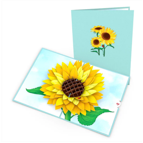 Lovepop Sunflower Bloom Pop-Up Card