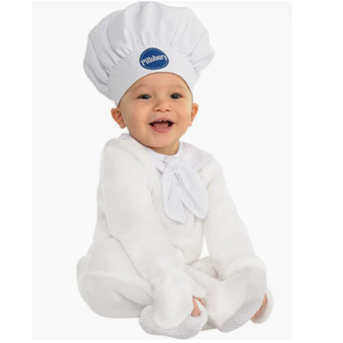 Pillsbury Doughboy costume Set (Infant 6-12 Months)