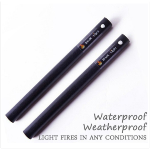 2 PCS 1/2 Inch X 6 Inch Ferrocerium Rod Flint Fire Starter by EricX light