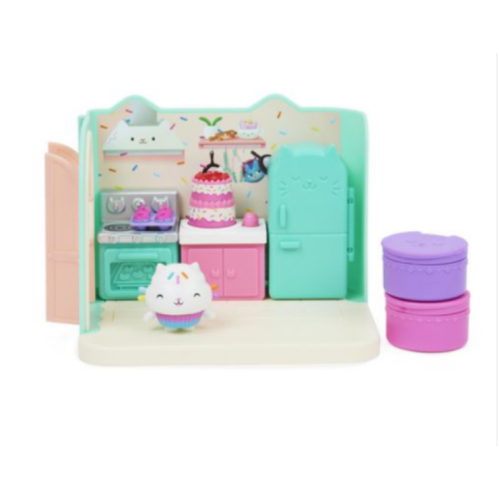 Gabby’s Dollhouse, Bakey with Cakey Kitchen with Figure and 3 Accessories