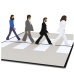 Lovepop The Beatles Abbey Road Pop Up Card