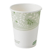 Dixie EcoSmart Hot Cups, Paper PLA Lining, Viridian, 8oz, 50/Pack