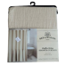 Bee & Willow Ruffled Edge 72”x72” Shower Curtain in Natural Linen