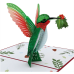 Lovepop Holiday Hummingbird Pop-Up Card