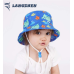 LANGZHEN Sun Protection Hat for Kids Toddler Boys Girls Wide Brim Summer Outdoor hat Cotton Baby Bucket Hat