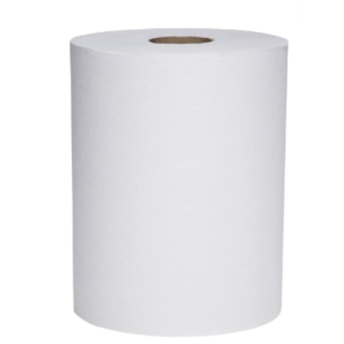 Scott Control Slimroll Hard Roll Paper Towels (12388) with Fast-Drying Absorbency Pockets, White, 2 Roll