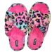 Women’s Kensie Memory Foam Slippers Rainbow Animal Print