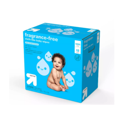 Fragrance-Free Baby Wipes - up & up™ pack of 12