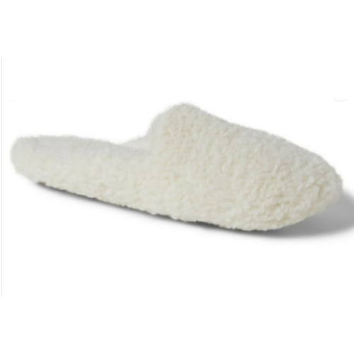 Nestwell™ Small Cozy Teddy Sherpa Mule Women's Slippers in Ivory size 5-6