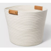 Decorative Coiled Rope Basket White - Brightroom™