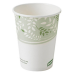 Dixie EcoSmart Hot Cups, Paper PLA Lining, Viridian, 8oz, 50/Pack