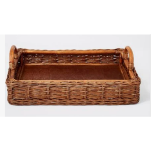 Rattan Rectangle Woven Tray - Threshold™ designed with Studio Mcgee